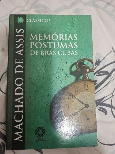 Livro Memória póstumas de Brás Cubas