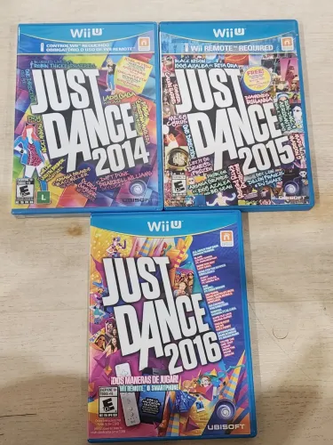 Trilogia Just Dance 2014,2015 e 2016 de Wii.U