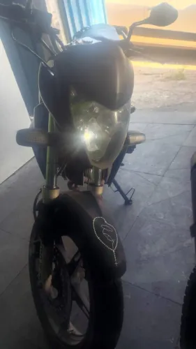 Moto revisada peças de motor nova 