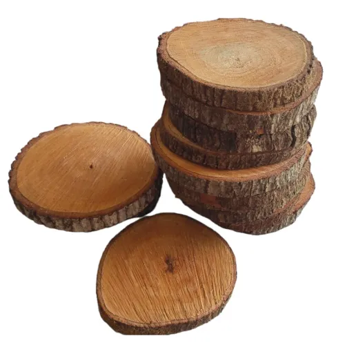 2 Bolachas de Madeira 20cm Decoração Festas Mesas Casamento