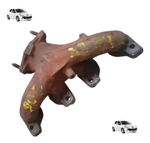 Coletor Escape Peugeot 206 1.0 16v 1999 A 2004