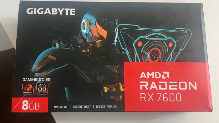 Placa de vídeo RX7600