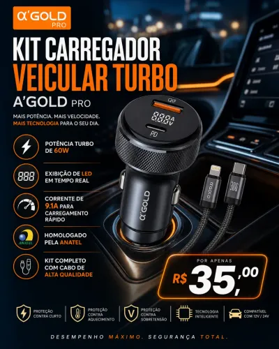 Carregador veicular 