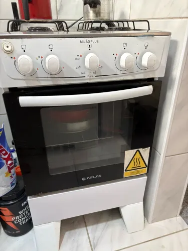 Fogão 4 bocas automático (usado)