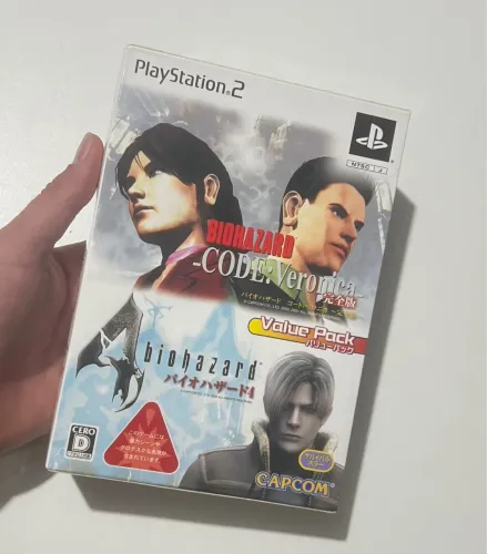 Box biohazard especial edition ps2