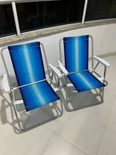 Par de cadeiras de praia Mor