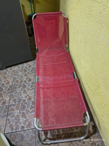 Espreguiçadeira de alumínio