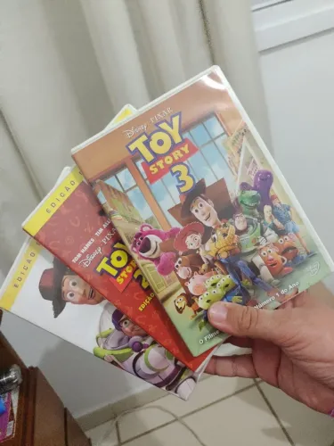 Trilogia Toy Story - DVD original Toy Story 1, 2 e 3
