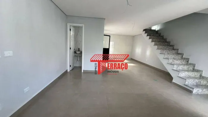 Sobrado com 3 dormitórios à venda, 88 m² por R$ 636.000,00 - Vila Junqueira - Santo André/