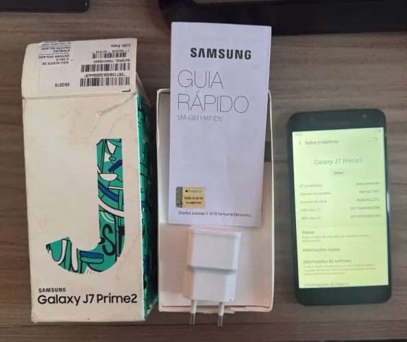 Celular Samsung Galaxy J7 Prime 2 Dual SIM 32 GB preto 3 GB RAM
