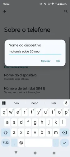 Motorola Edge 30(Aceito ofertas)