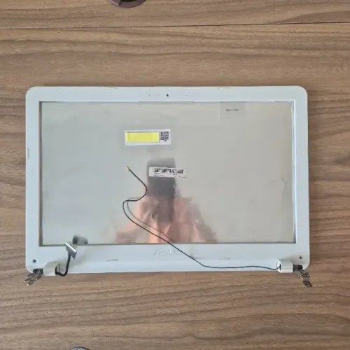 Carcaça Tampa Tela Asus X541uak Branca Moldura Dobradiças