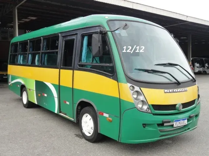 Micro Ônibus Único Dono Ano 12/12 VW 9.160 Cummins 30 Lugares Sem Ar.