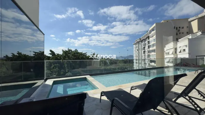 Studio a 2 Quartos 33m² a 105m² | Vista Baía de Guanabara | Glória | Alto Padrão para Rend