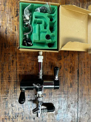 Torneira italiana + envasador growler