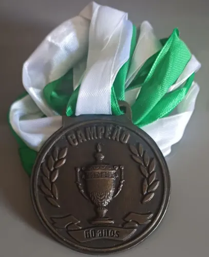 Medalha Comemorativa Palmeiras - 60 Anos Copa Rio 1951