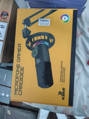 Microfone kbm com braço articulado 