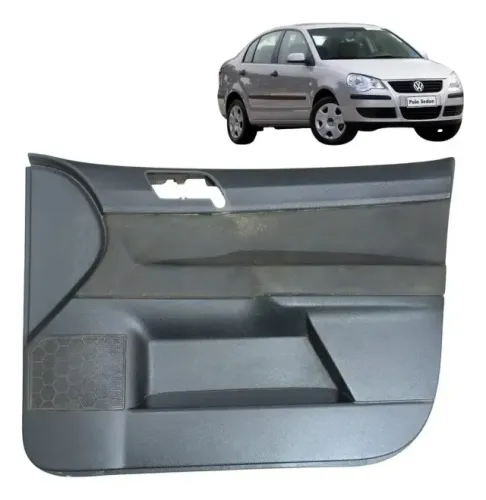 Forro Porta Dianteiro Direito Polo 2003 2004 2005 06 A 2014 (Usado)