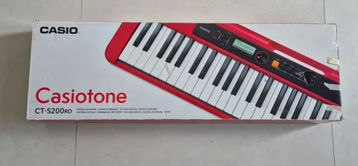 Teclado Vermelho Casiotone S200RD