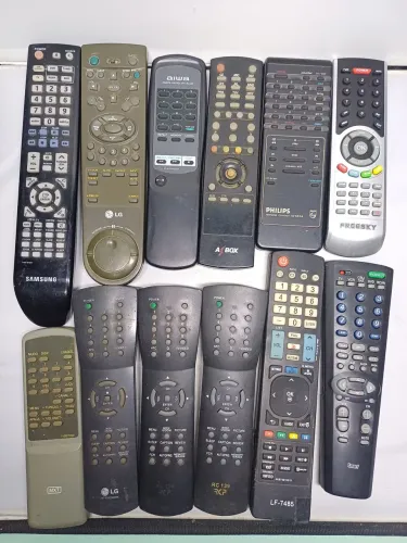 Lote Controles remotos lg aiwa Samsung Philips 12un