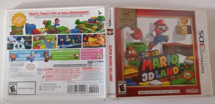 Cartucho Super Mario 3D Land Original Nintendo 3DS