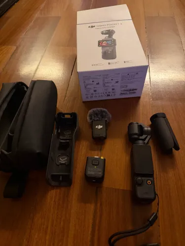 DJI OSMO POCKET 3 CREATOR COMBO com cartão 256 Gb