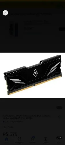 Memória ddr4 16gb 3200