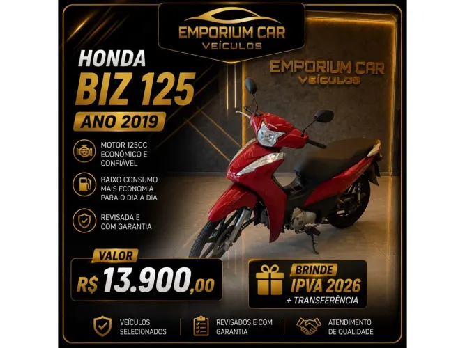 Honda Biz 125 2019