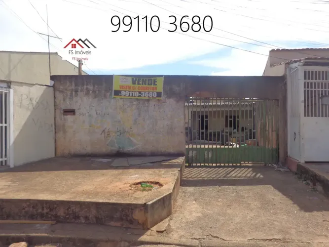 QR 323 Ótimo Lote 126 m² com Casa de 2 Quartos em Samambaia Sul - DF