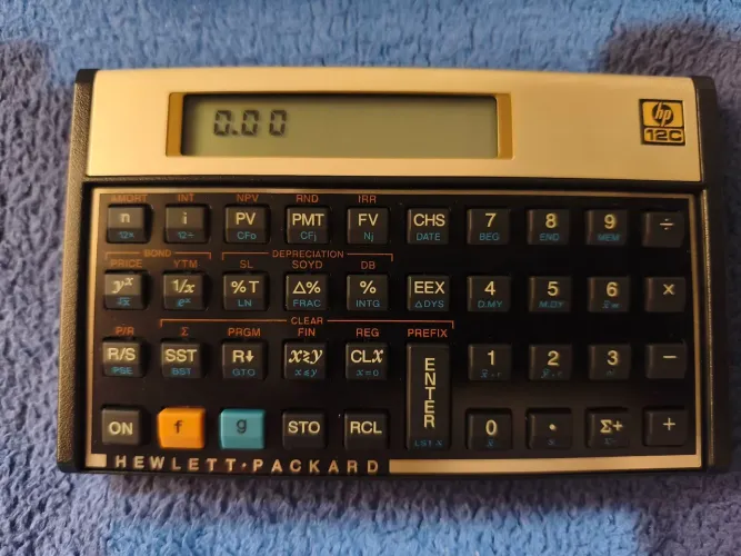 Calculadora financeira Hp 12c