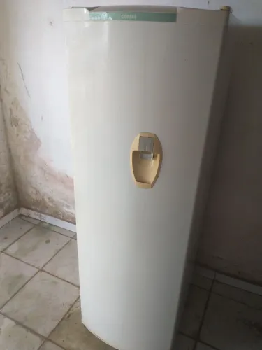 Geladeira com dispense de água na porta
