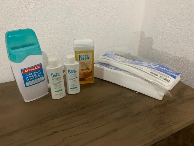 Kit depilação depil bella 