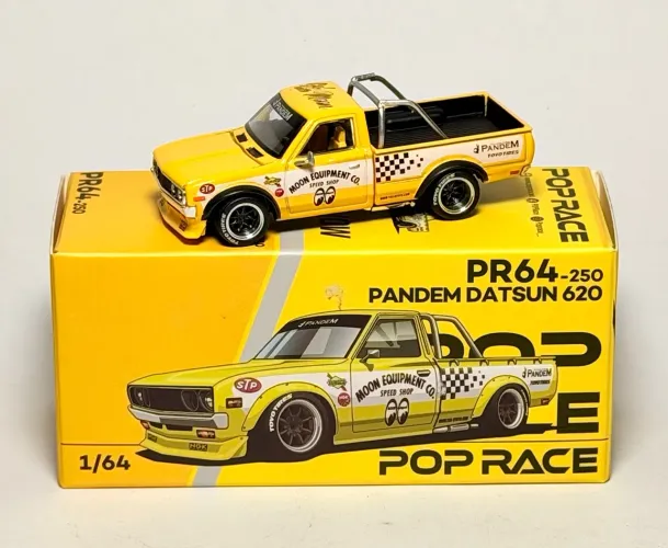 Miniatura Pop Race Pandem Datsun 620 1/64 - PR64 250