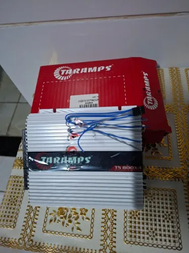 TARAMPS T800 X4 RCA E FIO