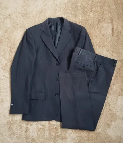 Terno Alfaiataria Mr. Kitsch Pespontado Slim Fit Lindo Ótimo Estado Desapego Oportunidade
