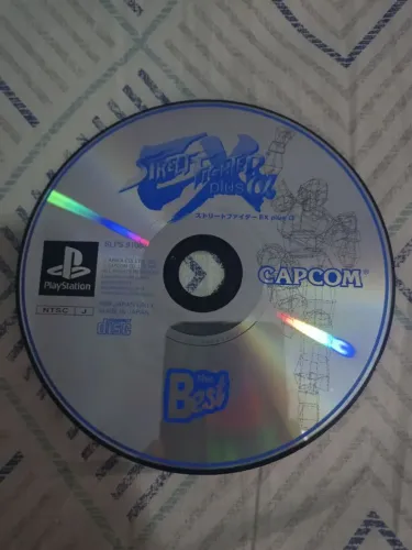 Street Fighter Ex Plus Alpha PS1 Original JP