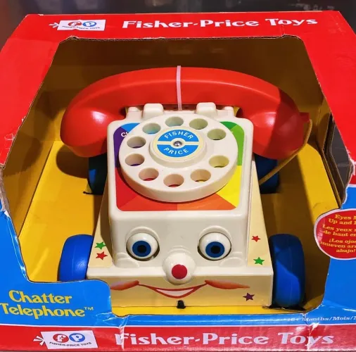 Chatter Telephone Fisher Price Toy Story Brinquedo Colecionável Retrô