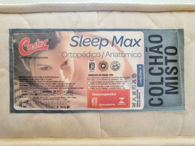 Colchão ortopédico Castor