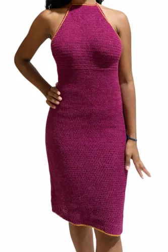 Vestidos de festa de crochê