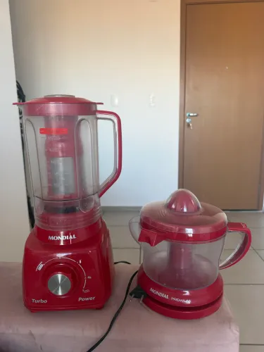 Liquidificador + espremedor de frutas 