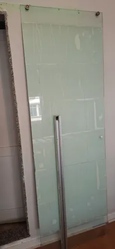 PORTA BLINDEX DE CORRER COMPLETA ? ÓTIMO ESTADO
