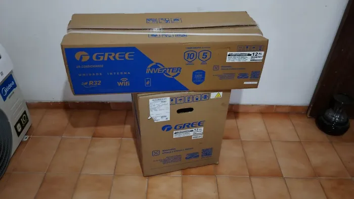Vendo ar condicionado Gree inverter 12 mil BTUs novo 