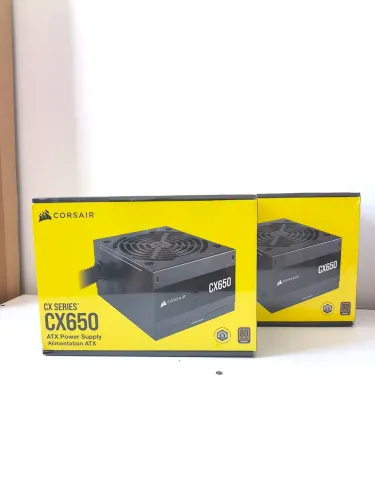 FONTE CORSAIR CX650 - LACRADA