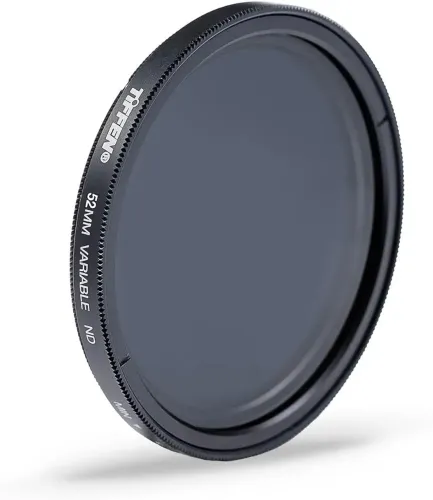 Filtro ND Variável TIFFEN 52mm para Camera Fotográfica 
