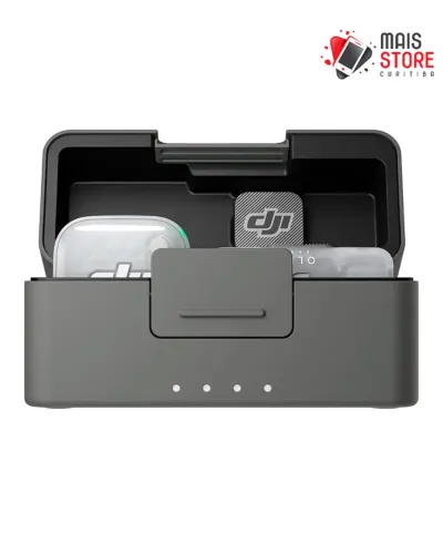 Microfone DJI Mic Mini 2S (1 TX + 1 Mobile RX + Charging Case) Novo Lacrado
