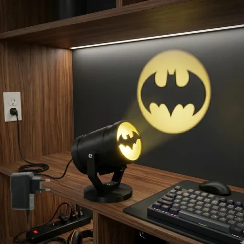 Luminária Projetor Bat-Sinal - O Chamado de Gotham Batman