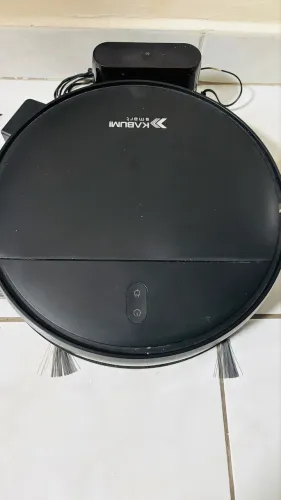 Robô aspirador, varre e passa pano Kabum smart