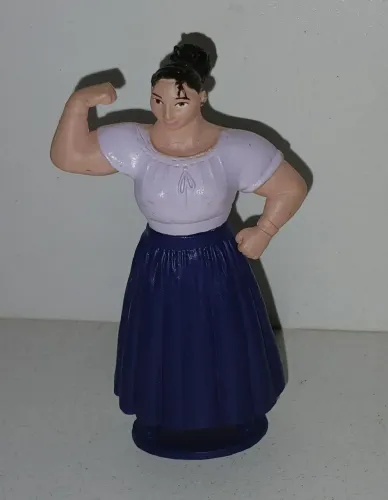 BONECO MINIATURA ENCANTO DISNEY ORIGINAL LUISA MADRIGAL