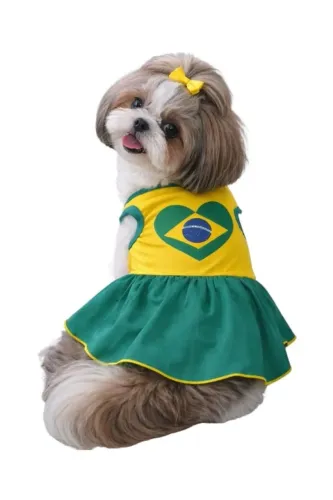 Roupa pet do Brasil