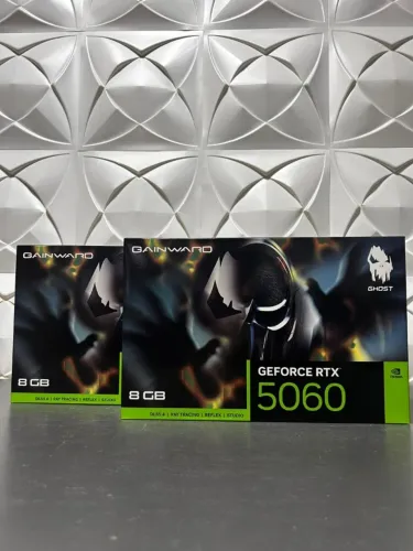 Placa de vídeo RTX 5060 8GB Ghost Gainward - Loja Física - Garantia - Parcelamento 36x bol
